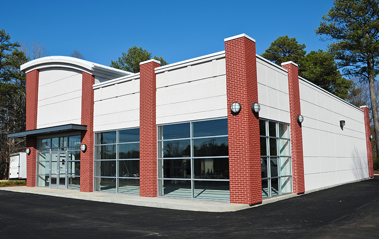 Accurate Services Businesses Of Any Size front view of a commercial building in eureka california
