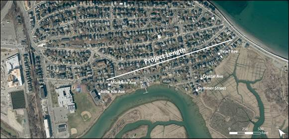 Ariel View of Belle Isle Marsh