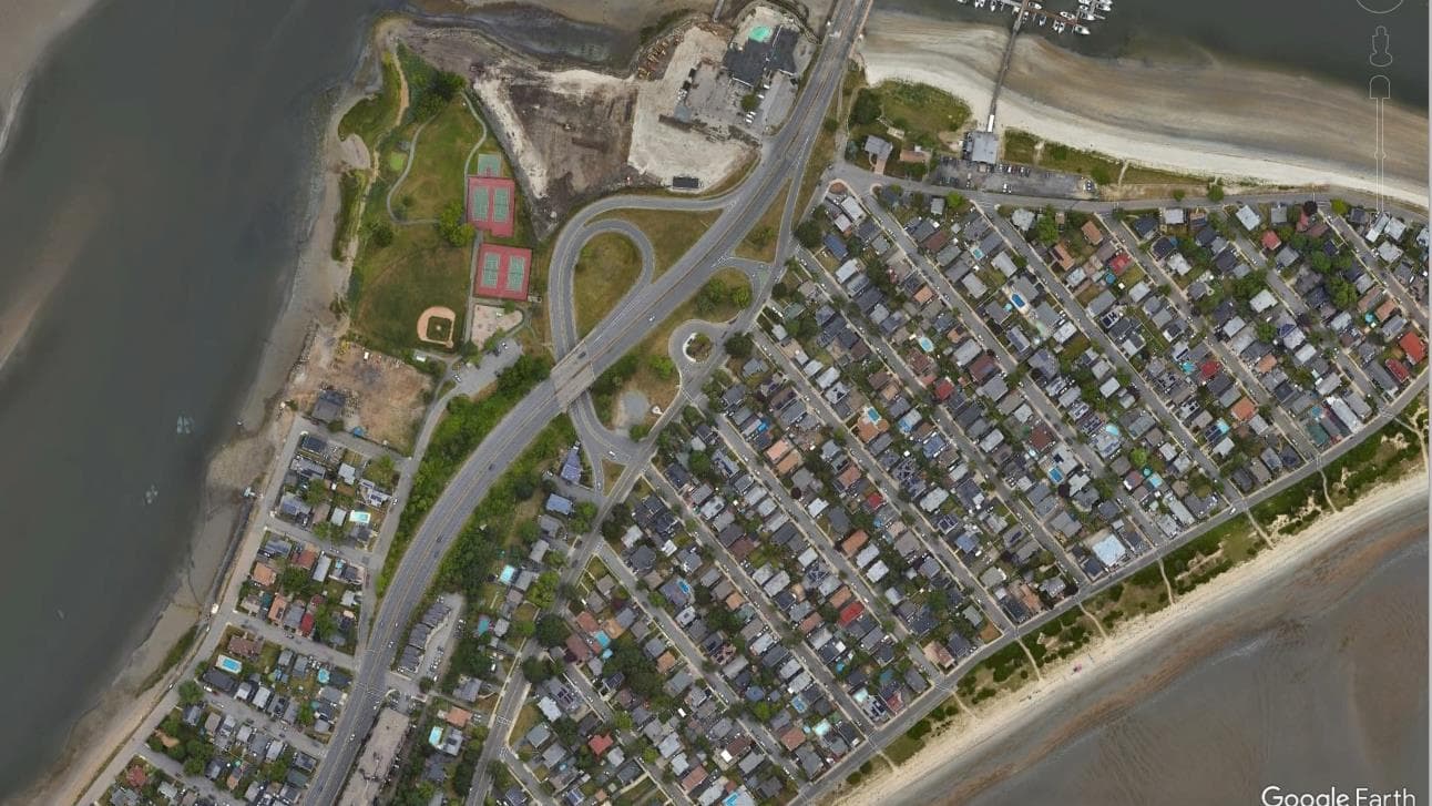 Ariel View of Revere Roundabout
