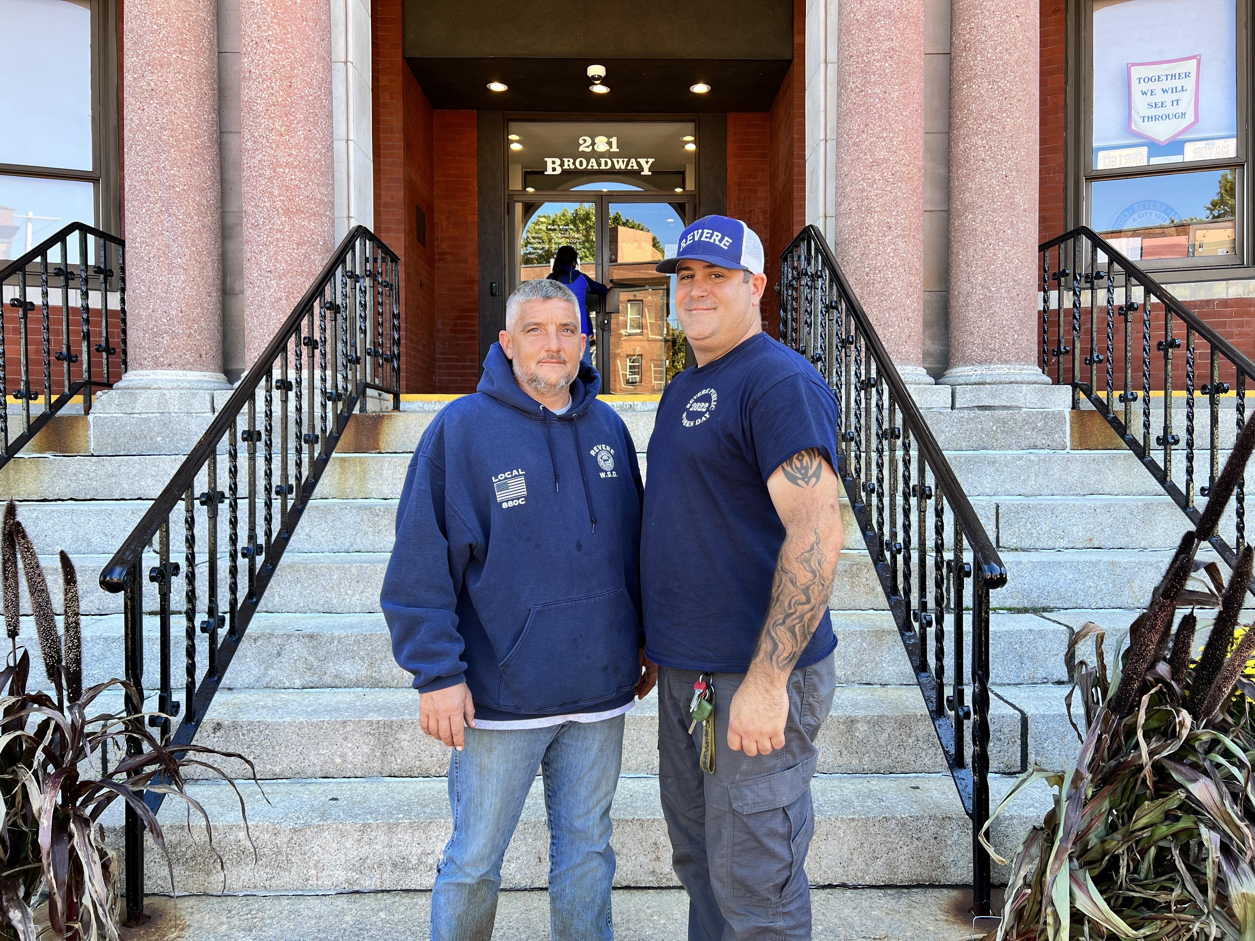 Marc Hilton and Chris Fabiano