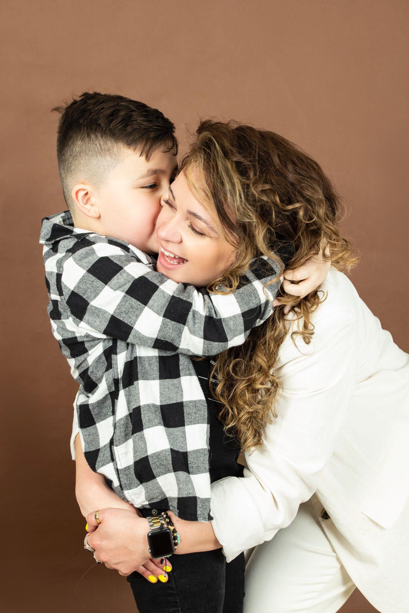 Paula Sepulveda with Son