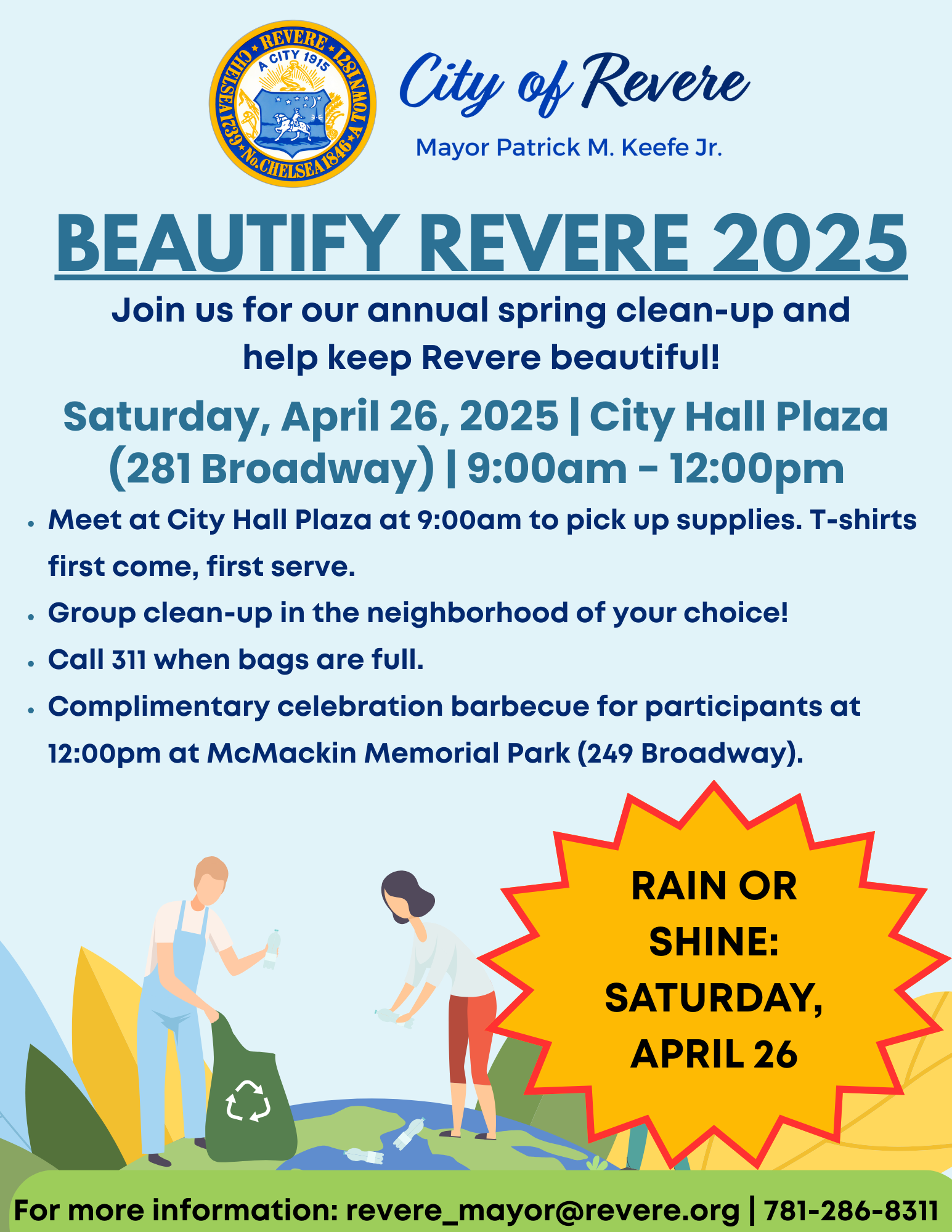 Beautify Revere 2025 Flyer