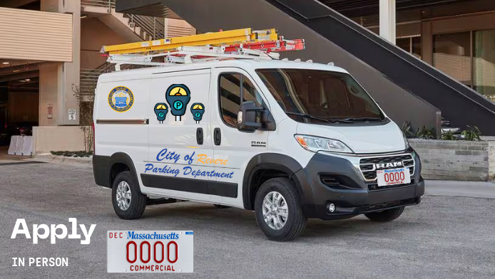 City of Revere Parking Department Van
