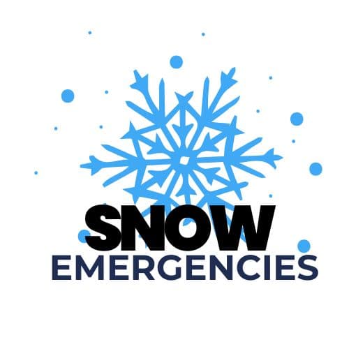 Snow Emergencies Sticker