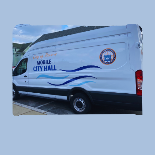 Mobile City Hall van
