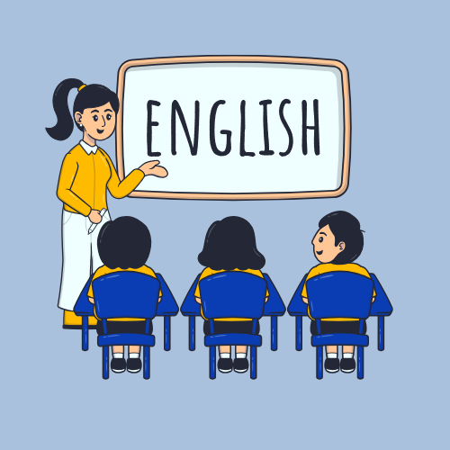 English Classes illustration