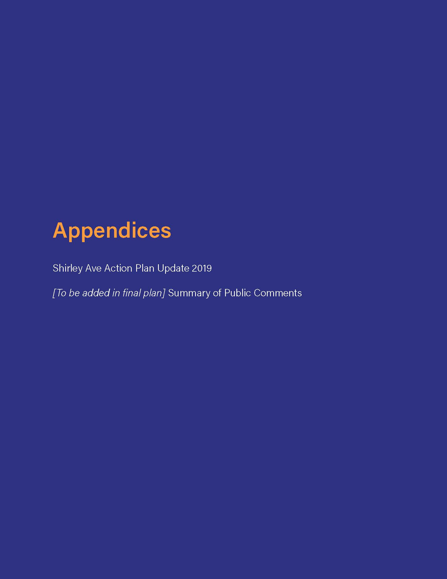 Appendices