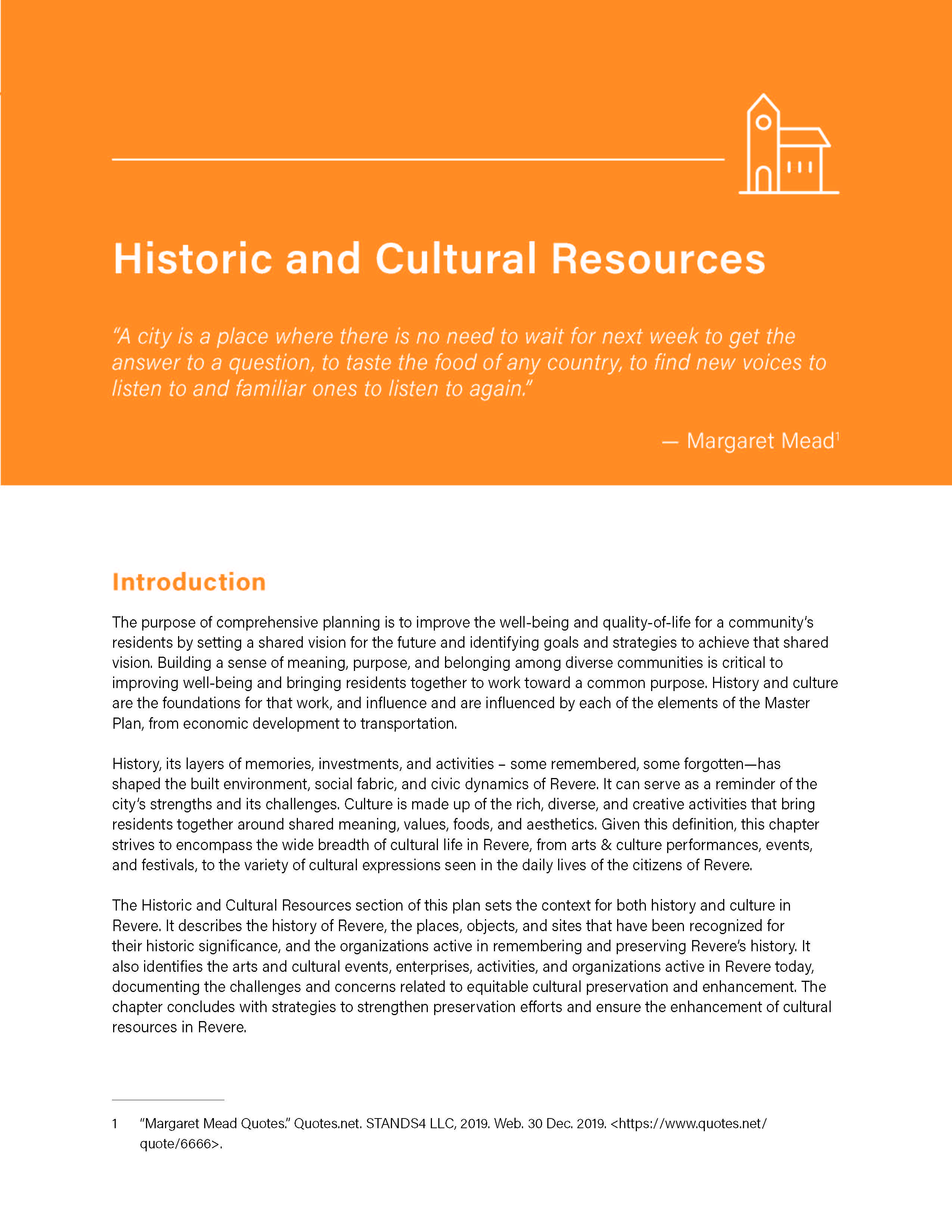 Historic and Cultural Resources