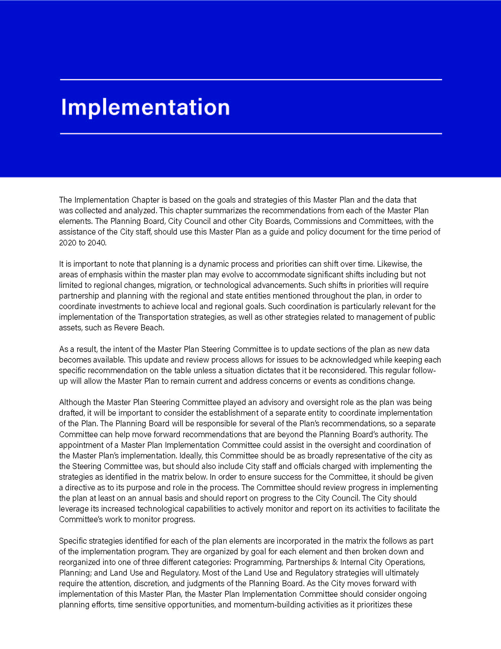 Implementation