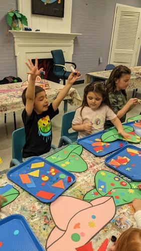 Kids Playing at a Table