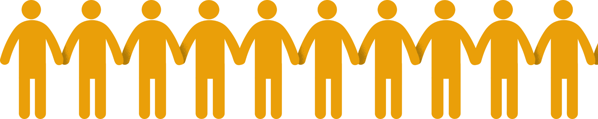 People holding hands