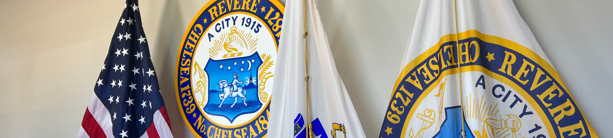 Flags and Plaque