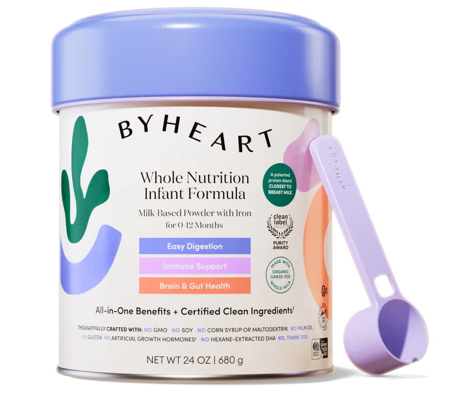 By Heart Whole Nutrition Baby Formula
