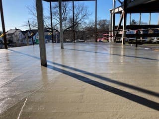 Slab on Deck Placement