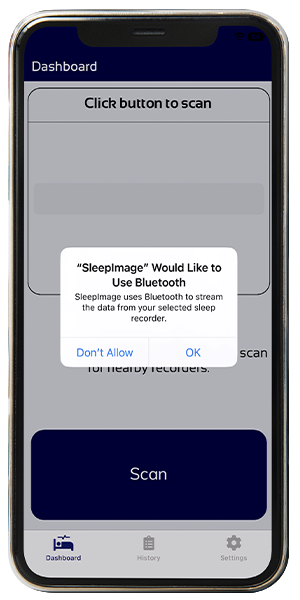 pairing screen on an apple device