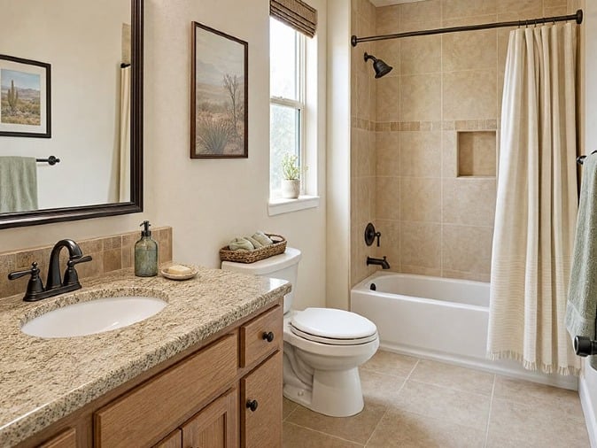 bathroom in phoenix az home at risk for termites