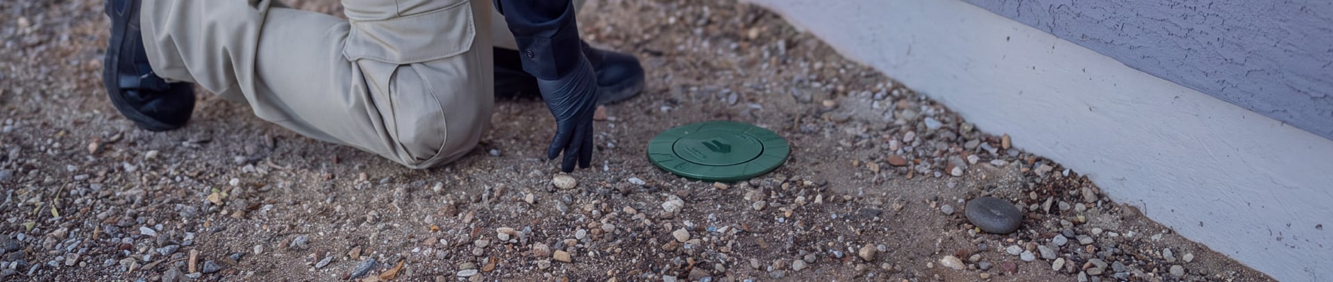 Professional Termite Control Services In Arizona northwest exterminating technician installing termite station