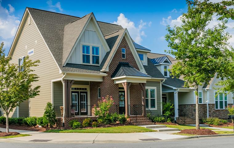 nice house on a street in south carolina