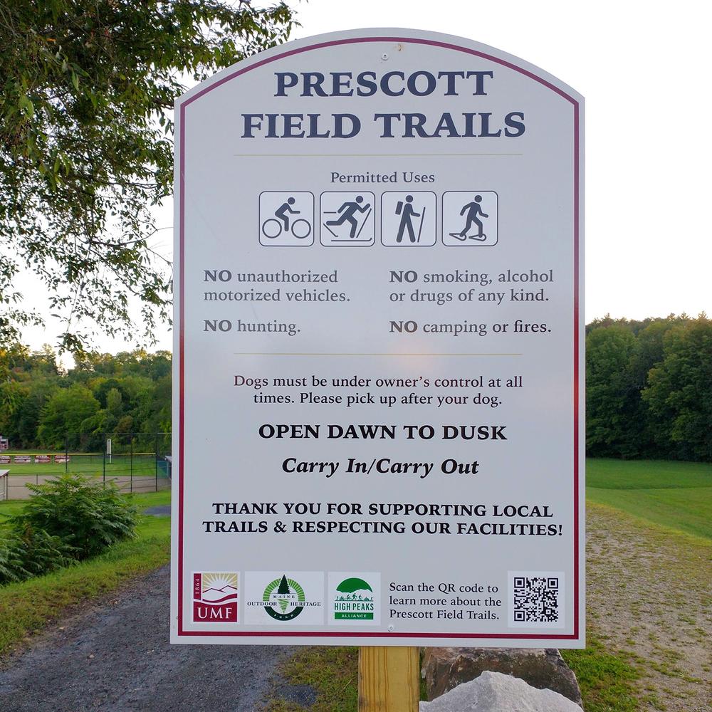 Prescott Field Accessible Trail Maine Trail Finder
