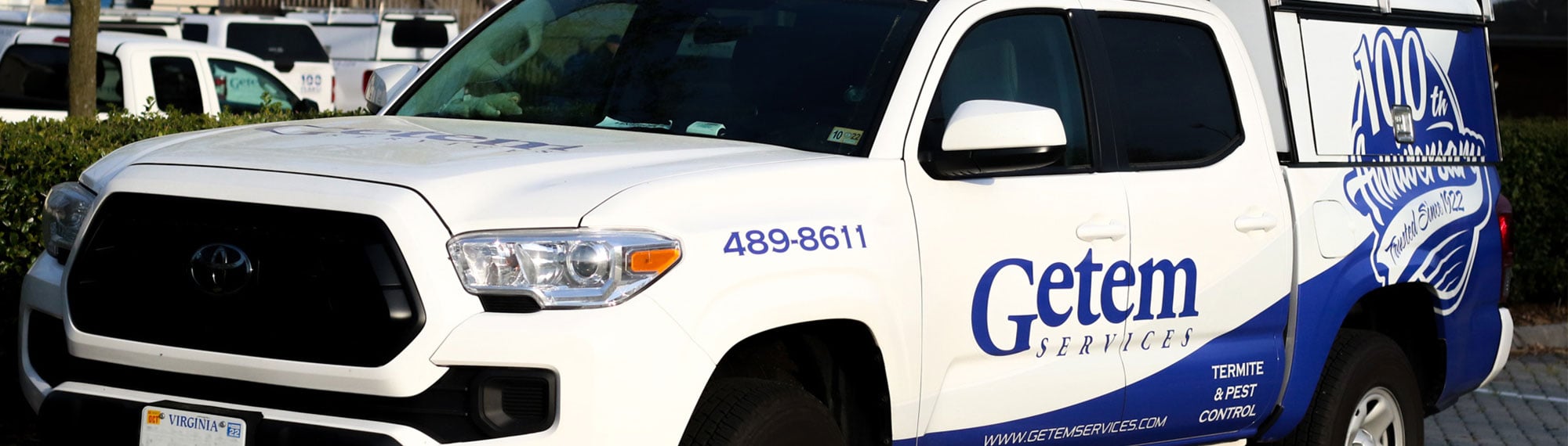 getem services truck in hampton roads