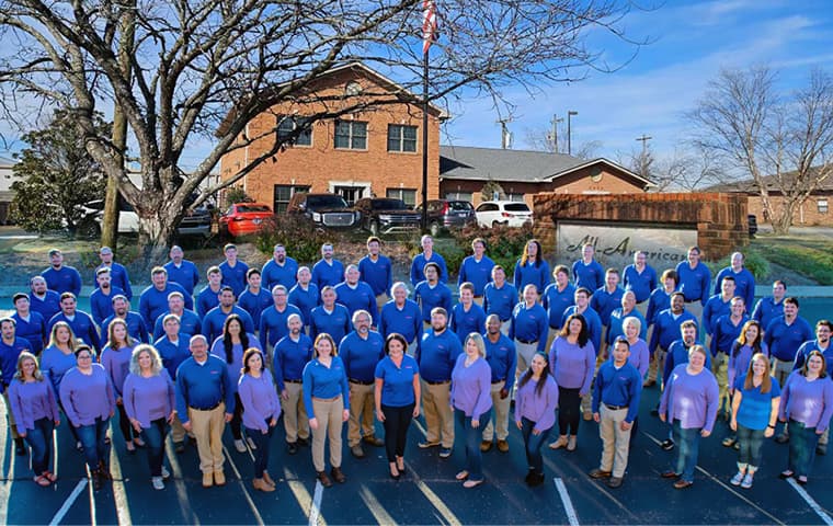 All-American's Friendly And Reliable Pest Control Team nashville tn pest control team at all-american