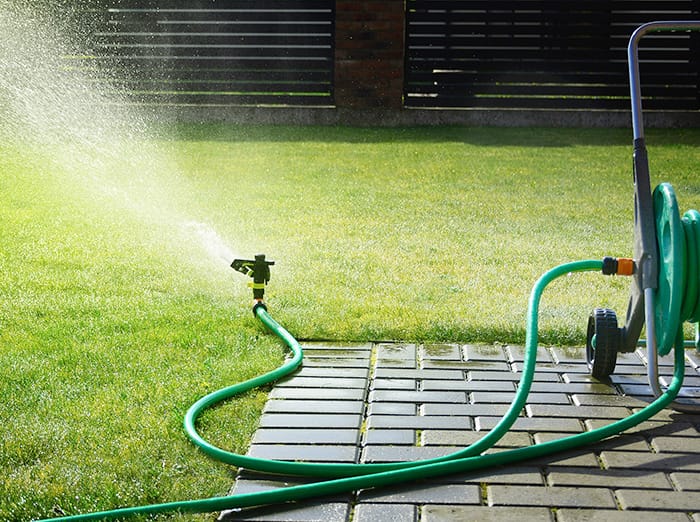 hose fed sprinklers
