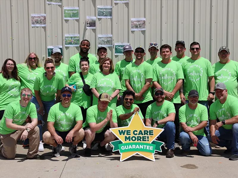 nutri-green lawn care team serving the tulsa metro
