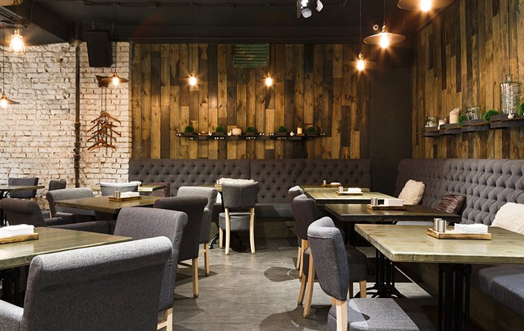 interior of a restaurant