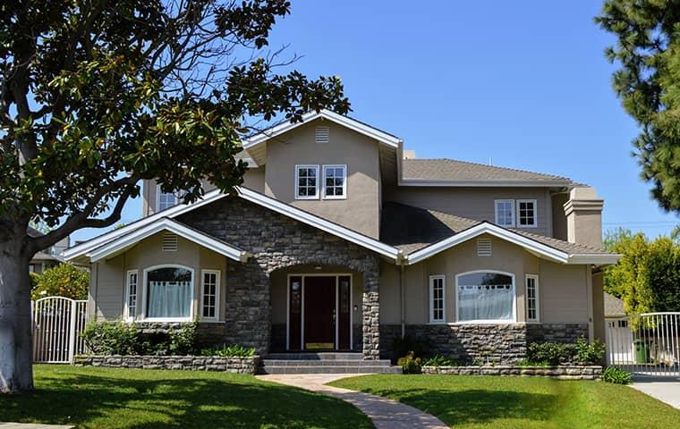 street view of large home